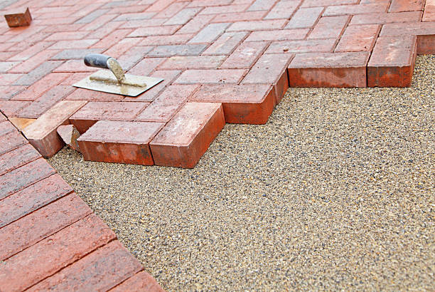 Residential Paver Driveway in Bellevue, WI
